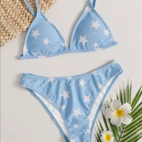 Blue Stars Bikini - Picture 2 of 3